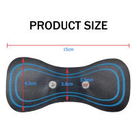 Almohadilla De Masaje Eléctrico Mini Para Cuello Electrodo Gel Reemplazable Para Fisioterapia Accesorios De Masaje - details 1
