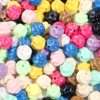 10pcs Cuentas De Acrílico Forma Irregular 16mm Multicolor Para Creación De Joyas DIY Pulseras Collares Accesorios - details 5