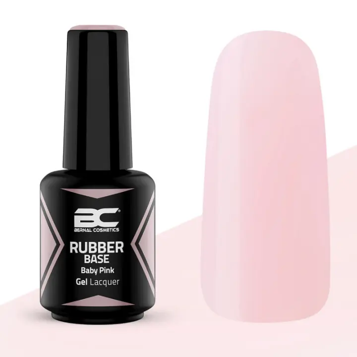 Rubber Base Baby Pink 15ml | Rosa Bebe | Esmaltes Semipermanentes | Bernal Cosmetics - 1