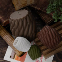 Molde De Velas De Silicona 3D Rotativo Con Gotas De Lluvia Para Artesanía Y Candles Aromáticos Molde De Hueso De Plata Para Resina Y Jabón - details 12