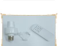 Soporte De Luces E27 Con Control Remoto Inalámbrico Para Bombillas LED Base De Lámpara Colgante Con Timer Inteligente Para Ceilinador - details 13