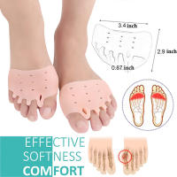 Pexmen 2Pcs Almohadillas De Pie Con Separador De Dedos Para Neuroma De Morton Callos Y Verrugas Material De Silicona Ortopédico - details 1