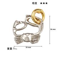 Puzzle De Metal Desafío Mental Juguete De Desbloqueo Magia Juego Educativo Divertido Para Niños Y Adultos - details 19