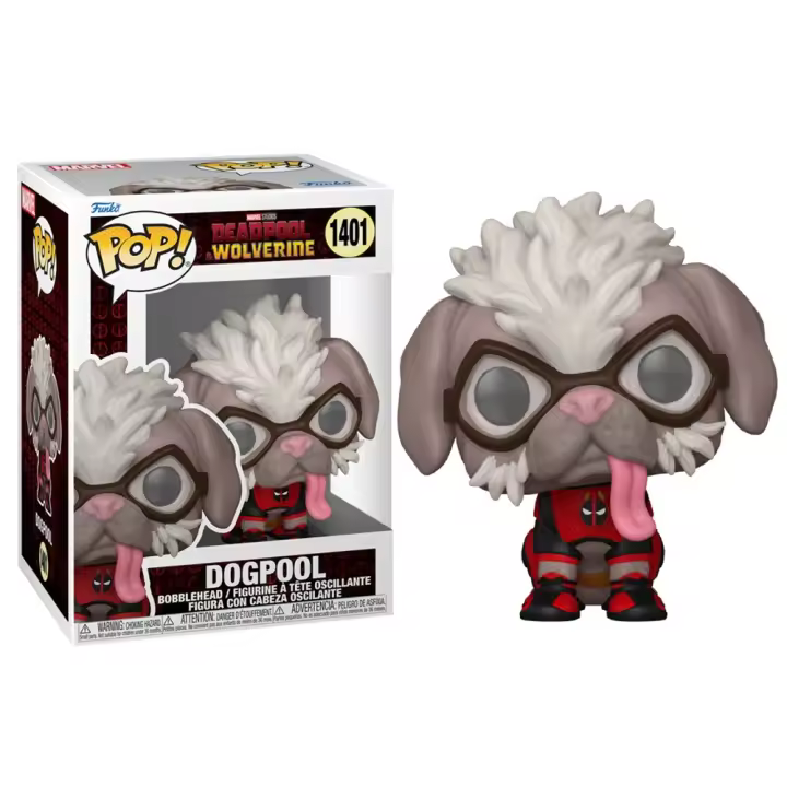 FUNKO POP! DEADPOOL Y LOBEZNO - DOGPOOL, 79769, Nº1401, TIENDA CON LICENCIA OFICIAL - 1