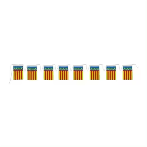 Bandera de plastico comunidad valenciana - 1