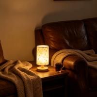 Lámpara De Escritorio Pequeña Con Luz Cálida Monocromática Y Encendido USB Iluminación Decorativa Para Dormitorios - details 2