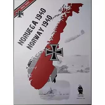 Noruega 1940 juego de mesa en Castellano de la editorial Trafalgar Editions - 1