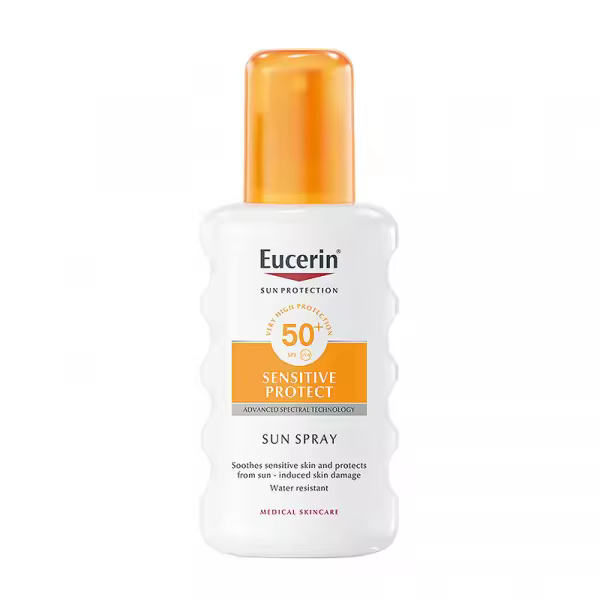 Spray Solar Eucerin SPF50+ - Protección Avanzada - Piel Sensible - 1