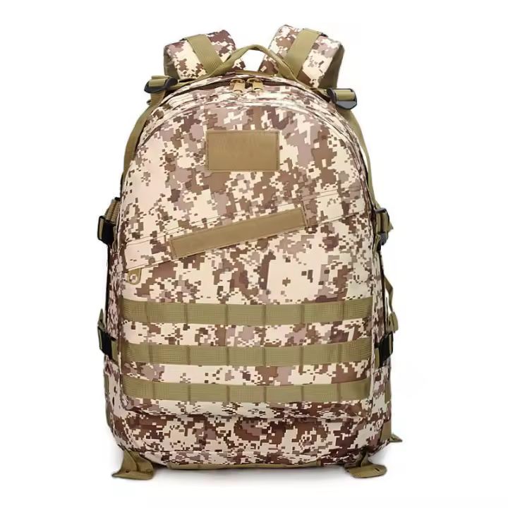 Mochila táctica de camuflaje para exteriores, de gran capacidad, para montañismo, - 1
