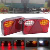 Par De Luces Traseras LED Impermeables Para Coche Camión Y Remolques 12V ABS Material Luz Trasera Para Vehículos - details 0