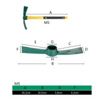 Aguja De Jardín Duradera Herramienta Agrícola Para Desbrozar Y Plantar Verduras Herramienta De Jardinería Con Mango De Mano - details 6
