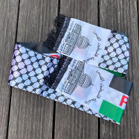 Pañuelo De Fútbol De 15x150cm Equipo De Palestina Estampado Digital En Seda Suave Bandera Personalizada Chaqueta De Moda - details 5