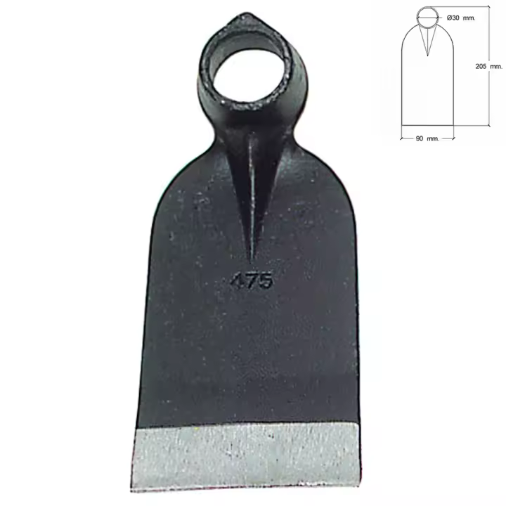 Azadilla forjada 475 gr wolfpack - 1