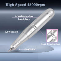Nueva Máquina De Uñas Eléctrica Recargable 45000RPM Bajo Ruido Para Pintura De Uñas Gel Herramienta De Manicura Para Salón V7 - details 9