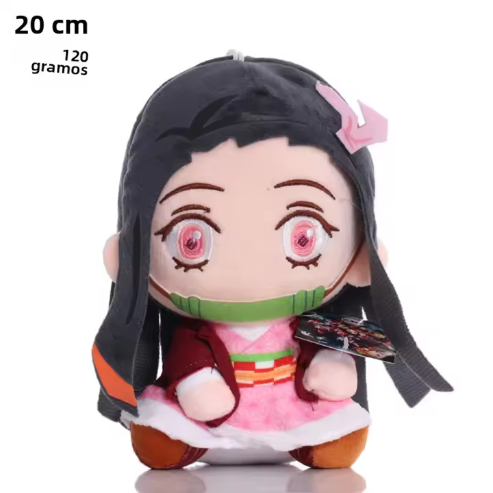Muñeco De Peluche Anime Demon Slayer 20cm Tomioka Giyu Kamado Tanjirou Nezuko Agatsuma Zenitsu Regalo Para Mujeres Juguetes De Tela COTON Relleno De PP Cotton - 1