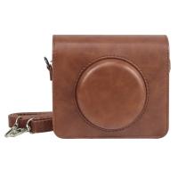 Bolso De Cuero PU Para Cámara Instantánea Kodak Mini Shot 3 Retro Con Correa Protectora Total Con Botón De Presión - details 0