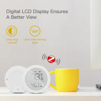 Sensor De Temperatura Y Humedad Moes Con Pantalla LCD Control Remoto ZigBee Hub Gateway Tuya Smart Para El Hogar Inteligente - details 2