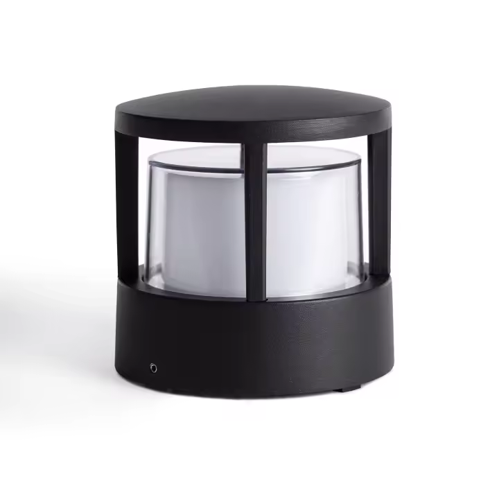 Ledkia Baliza Exterior LED Sobremuro Aluminio 5W 11cm Visby - 1