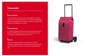 Vileda | Carro de la Compra Sprinter Gimi | Mango ajustable con 4 posiciones diferentes hasta los 103 cm | Bolsa impermeable y unas ruedas silenciosas | Capacidad de 42 L | Hasta los 30 Kg de peso. - details 0