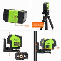 Nivel De Láser Verde Huepar 2 Líneas 2 Puntos Plumb Ángulo De Fan Self-leveling 130° Cruzada Vertical Y Horizontal Herramientas De Nivelación - details 4