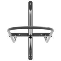 vidaXL Soporte de silla de montura de pared hierro negro - details 3