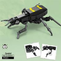 Juguetes De Bloques De Construcción Para Niños Set De Insectos Locustos Coleccionables Duraderos Modelo De Carabida Y Otras Blattodea - details 2