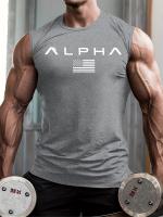 Chaleco Casual Para Hombres Con Estampado De Bandera Americana 2025 Vestido De Cintura Alta Elástico Pezón Redondo Ideal Para Gimnasio - details 21
