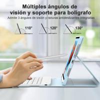 FGNS Funda con Teclado Español Ñ para Xiaomi Redmi Pad 2 (2025) & SE (2023) 11"(No se puede utilizar para Redmi Pad 2 pro 12.1''), Magneticamente Desmontable Bluetooth Teclado Compatible con  Redmi Pad 2 / SE 11 Pulgadas, - details 1