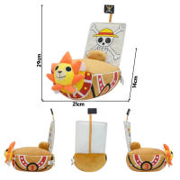 Peluche Laboon De One Piece Tony Tony Chopper Sunny Kun Going Merry Uta Muñecos De Anime Los Piratas Del Sombrero De Paja Juguetes Para Whale Island - details 0