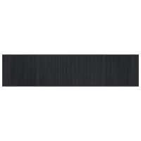 vidaXL Alfombra rectangular bambú 70x300 cm Color Negro,  Natural,  Marrón y mas Alfombras de área  Alfombra de Piso para Sala de Estar Dormitorio Habitación Salón - details 2