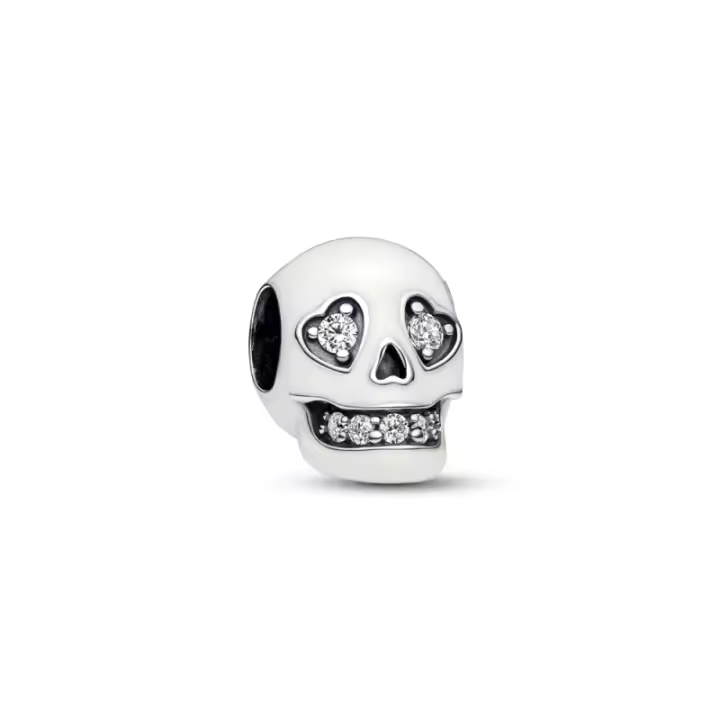 PANDORA Encanto Calavera Brillante que Brilla en la Oscuridad 792811C01 - 1