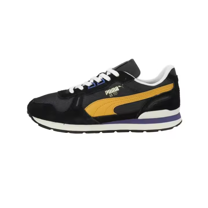 Zapatillas puma rx737 vintage negro amarillo de hombre. - 1