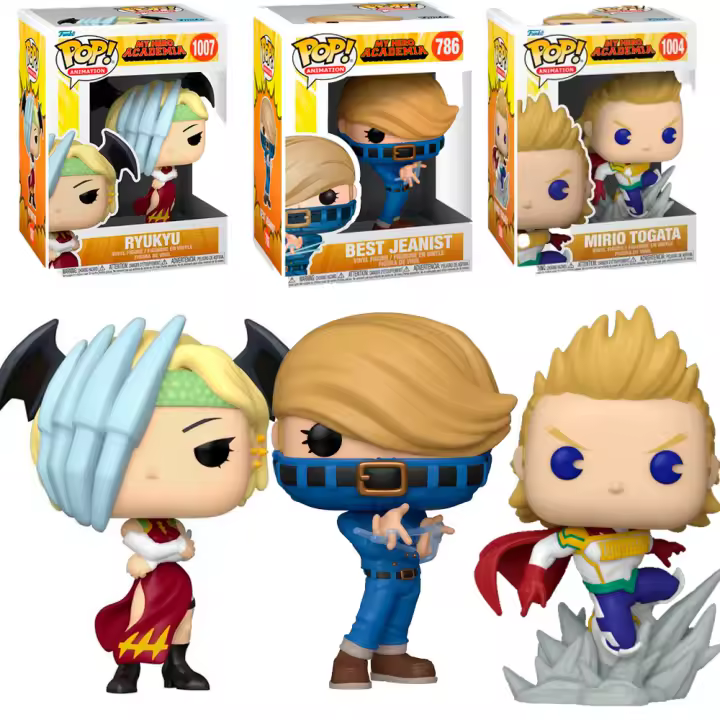 Funko Pack 3  My hero Academia Mirio Togata Best Jeanist RYUKYU 1007 1004 786 Funko Pop Boku no Hero - 1