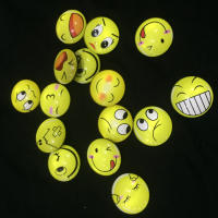 Imanes De Nevera Con Expresiones Divertidas De Rostros Sonrientes Y Llorando Accesorio De Decoración Para El Hogar DIY 5/10 Piezas Diseño Aleatorio - details 3