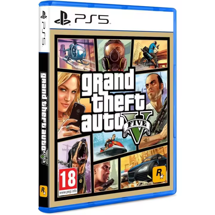 GRAND THEFT AUTO V GTA5 GTAV PS5 JUEGO FÍSICO VERSIÓN ESPAÑOLA GARANTÍA EUROPEA SPANISH VERSION EU WARRANTY playstation - 1