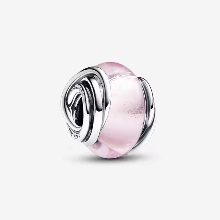 Charm de Cristal de Murano Rosa Envuelto PANDORA 793241C00 - 1