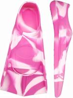 Aletas de silicona para hombres y mujeres, estilo libre, braza, aletas cortas de silicona para adultos y niños, aletas de entrenamiento de buceo ligero y natación. - details 14