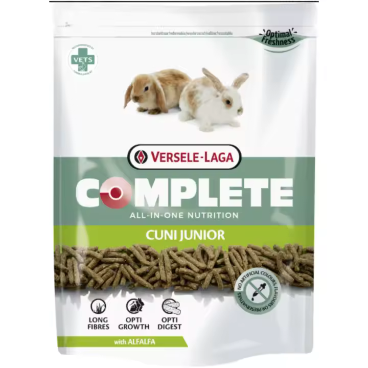 Versele-Laga Conejo Junior Complete 500 Gr. - Alimento para Conejos Jóvenes - 1