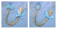 Lazo De Nieve Para Niñas Accesorios De Princesa Colores Arcoíris Elásticos Para Cabello De Bebé Y Niñas Accesorios De Cabello Lindos Y Prácticos - details 2