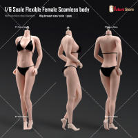 Figura De Acción Flexible AB001 1/6 Para Mujer Con Cuerpo Sin Aros Detachable Y Detalles Fisiológicos Pezuñas Y Esqueleto De Acero 12'' Con Gran Seno - details 1