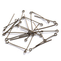 200pcs Accesorios De Joyería DIY Tornillos De Cabeza Para Orejas Forma 9 Metal Aleación De Zinc Tamaños 16-40mm - details 2