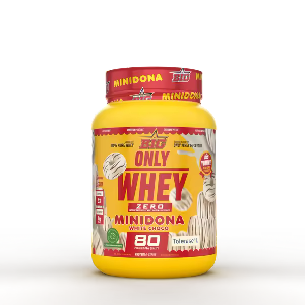 Big Only Whey Zero Minidona 1-2kg | Proteína de Suero Sin Lactosa - Sabor Minidona - 1