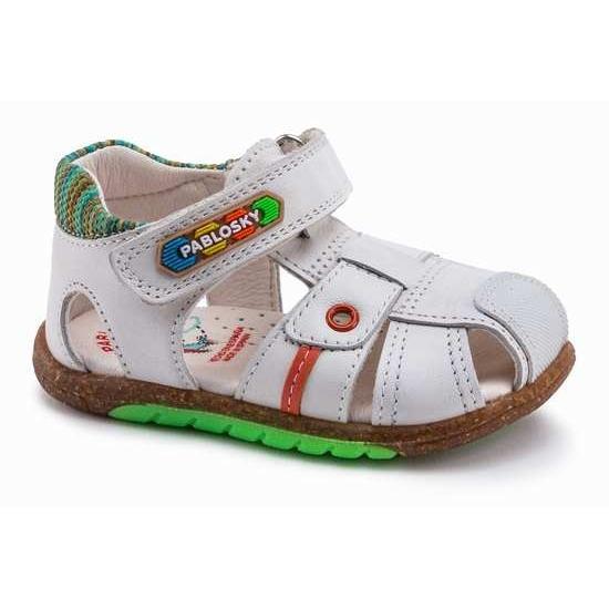 Pablosky Jungen Bio Sandale - Anatomische Korksohle & Umweltfreundlich