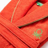 Albornoz de Casa Benetton Rojo 360GSM 100% Algodón - Alta Calidad y Suavidad - details 4