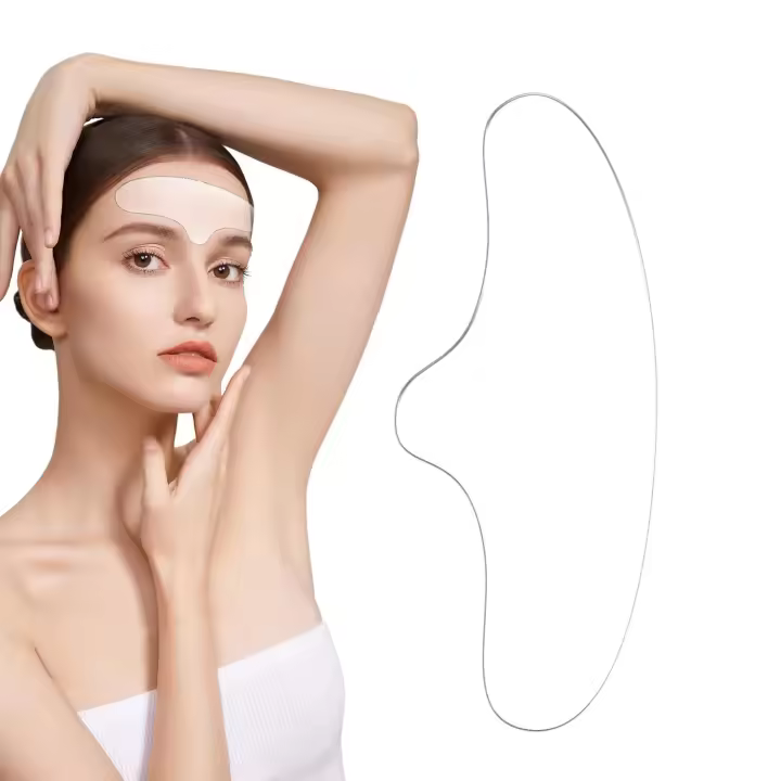 Parches De Silicona Reutilizable Antiarrugas Para Rostro Parche De Piel Para Cejas Frontal Cuello Ojos Eliminación De Arrugas - 1