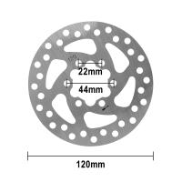 Disco De Freno Universal De 120mm Para Patinete Eléctrico VSETT 9 9+ ZERO 8X 9 Con Tornillos Colorido Material De Alta Calidad - details 9