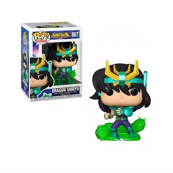 Funko Pop Dragon Shiryu Saint Seiya 807 - Figura Coleccionable 10cm - 1