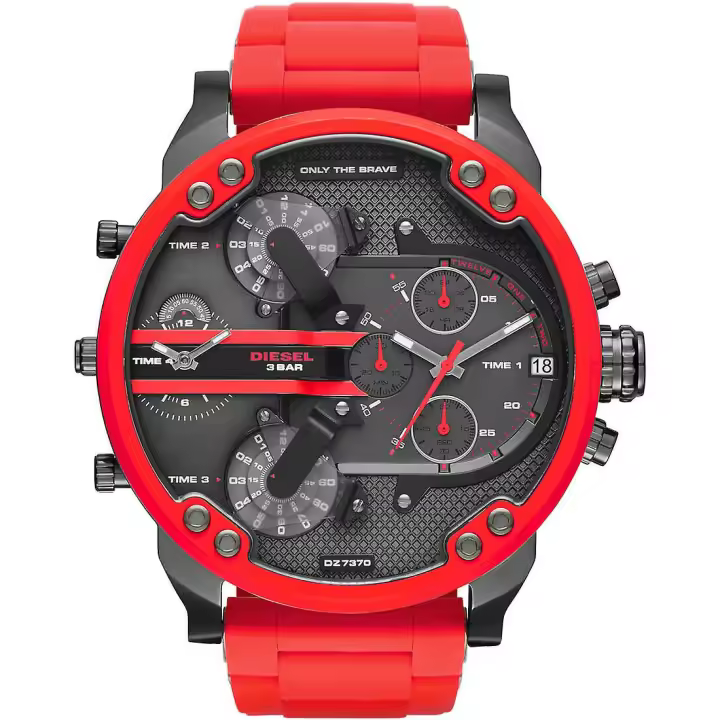 Diesel Watch Reloj Diesel Mr. Daddy DZ7370 para Hombre Rojo - 1