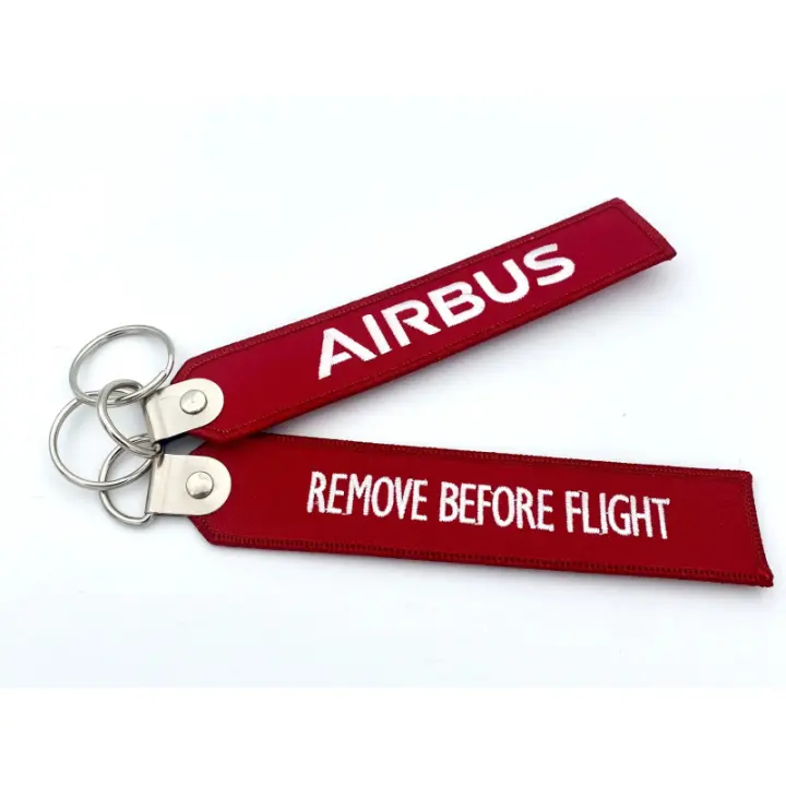 Llavero Airbus Rojo (Large) AeroStore Spain SH169RBF   Llavero de aviacion - 1