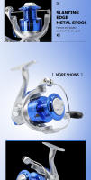 Carrete De Pesca Universal Ligero Para Agua Dulce Material De Aleación Y Composite Carrete De Pesca Spinning XB - details 8